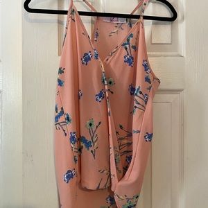 Boutique spaghetti strap tank